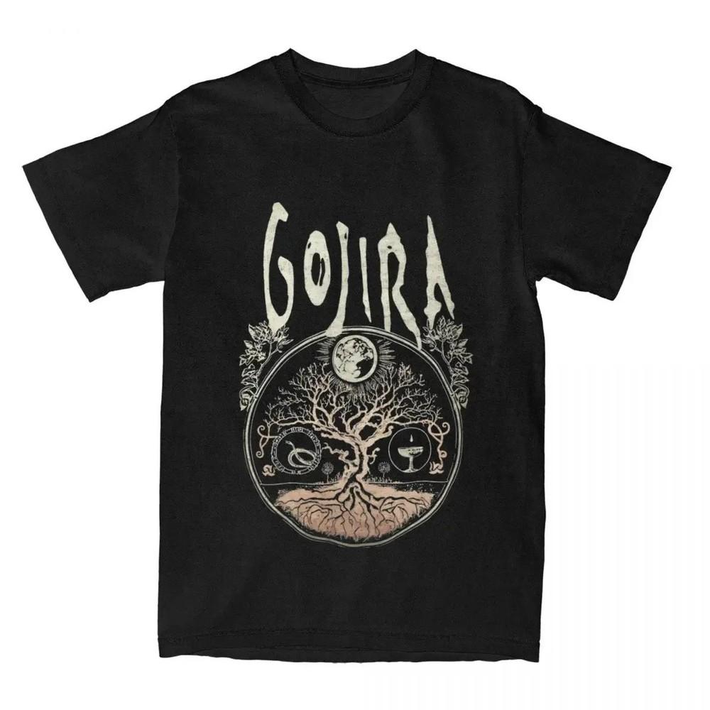 GOJIRA Tree French Metal TShirt M4XL Unisex T-Shirt S