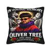 Oliver Tree Rest In Peace 1993 To 2026 Pillow Cover Retro Trendy Pillow Case For Sofa Home Decor Soft Pillowcases Gift
