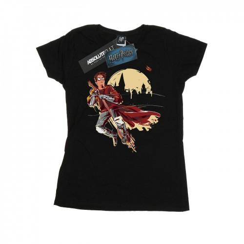 Harry Potter Womens/Ladies Quidditch Seeeker Cotton T-Shirt