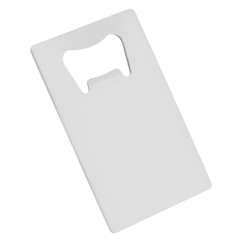Ace of Spades Stainless Steel Credit Card Bottle Opener