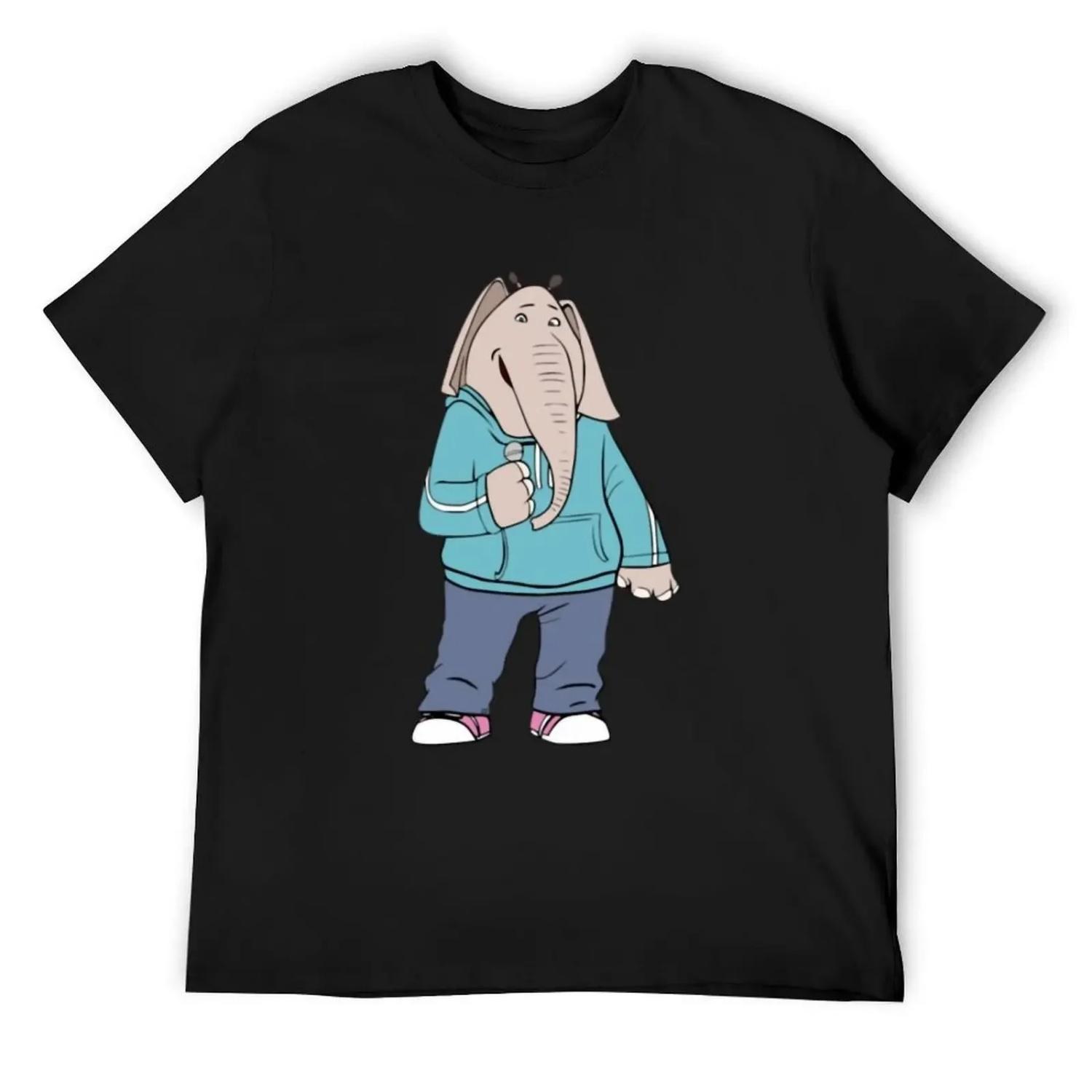 

MEENA -SING 2 T-Shirt summer clothes hippie clothes valentines clothes t shirts for men S чёрный