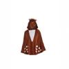 Christmas Elk Cape Hooded Set Cosplay Costume Witch Shawl Deer Cape Headdress Antler Headband