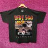 Indycar Racing Indy 500 Champion Rick Mears 1991 Victory Graphic TShirt Large Unisex T-Shirt