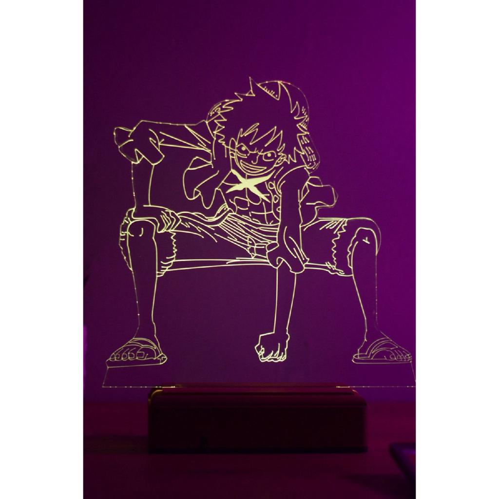 Veilleuse animée One Piece Monkey D. Luffy à 16 couleurs