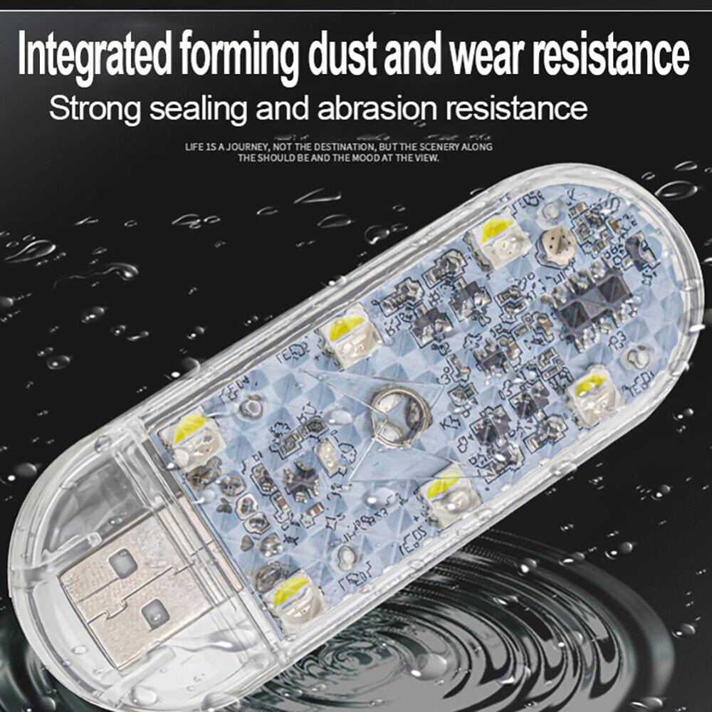 2023 Touch Sensor USB LED Interior Light LED Lamp Car Ceiling Lamp Reading Light Car Decorations Roof Interior Lighting