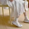 Socks Women'S Summer Thin Mesh Bow Embroidered Socks Ballet Style Cream Boneless Cotton Socks Women'S Socks