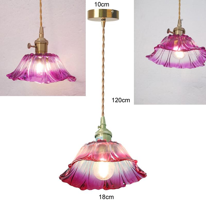 Современный светодиодный подвесной светильник, спальня, цветная стеклянная подвесная лампа, одинарная люстра, потолочный светильник, подвесной, гостиная, бар