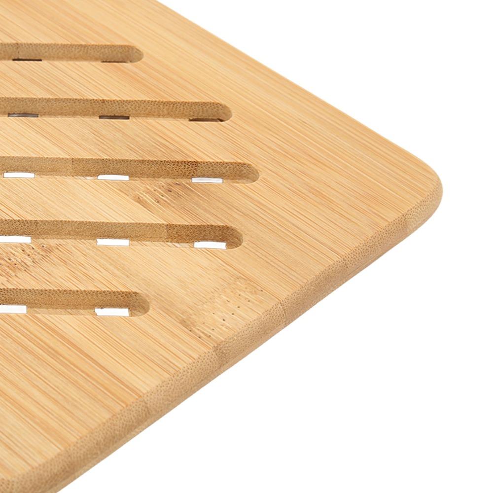 5 Pcs Heat Proof Bamboo Trivet Portable Heat Resistant Mat Durable Kitchen Hot Pads  Hot Dishes