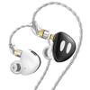 LINSOUL TRN ORAC 1DD In-Ear Earphones with LCP Dynamic Driver, 3-Adjustable Switch, 3.5mm3.5mm with MicType-C with Mic Plug, Deep Bass, Ergonomic