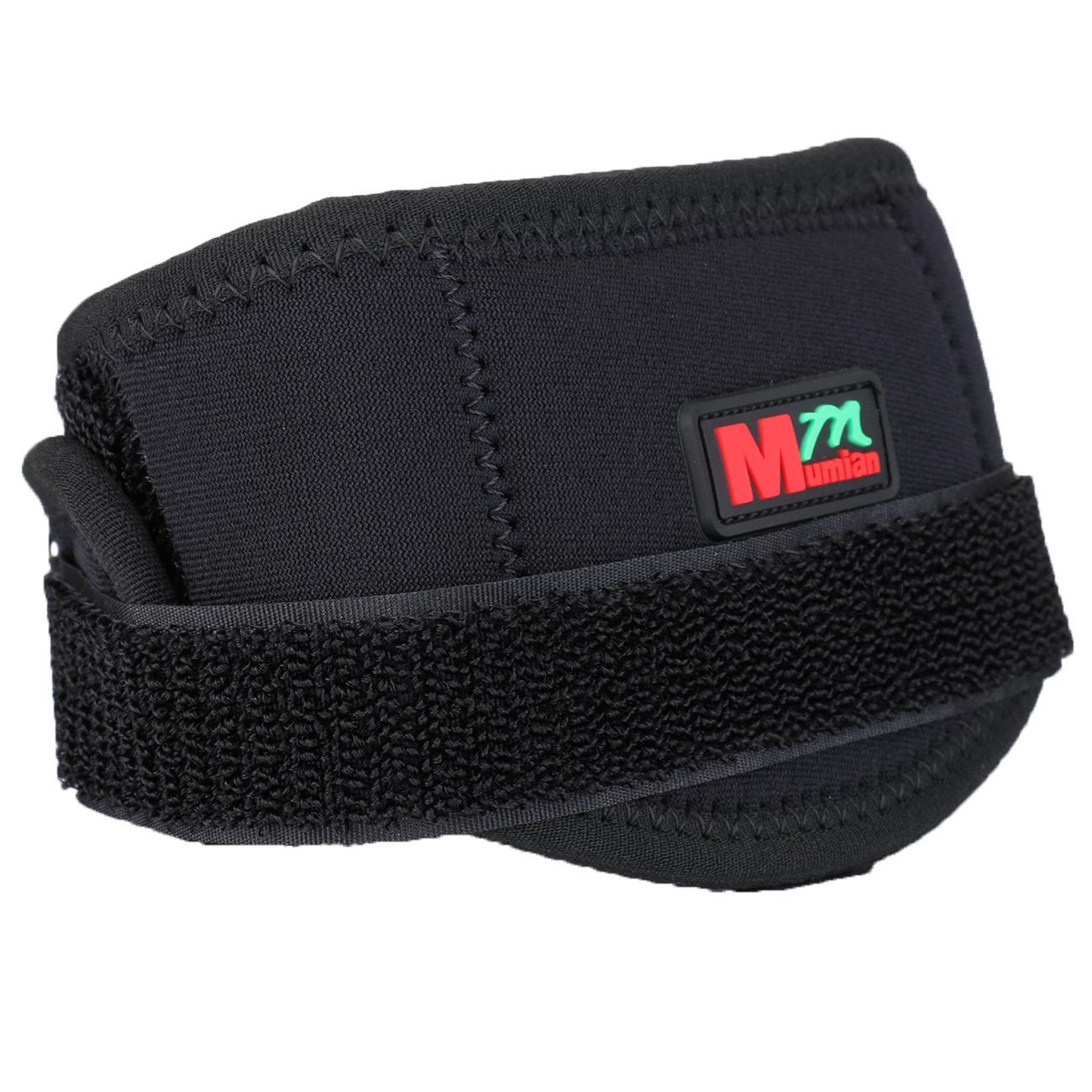 Фиксирующий ремень на колено Mumian чёрный — фото 6