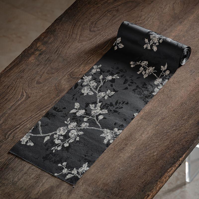 

Окрашенный чернилами парчовый коврик для чая «Тяньсян» Класс доступной роскоши Стильная ткань для скатерти Коврик для чайного столика в китайском стиле Дорожка на стол в стиле дзен Ink-dyed Tianxiang Single Mat 20*120cm