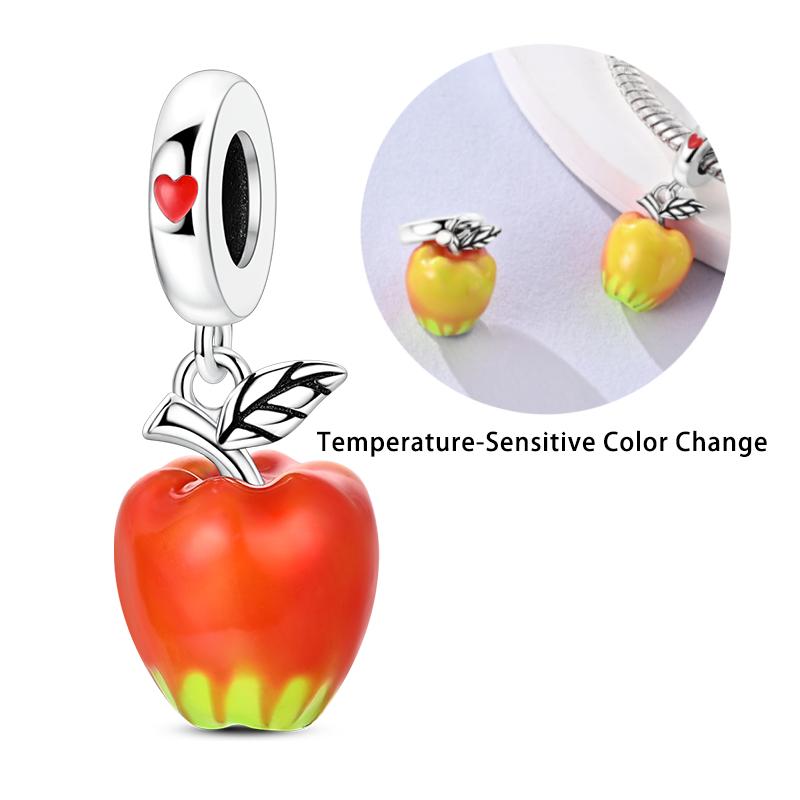 925 Silver Tempting Fruit Serie Charms Pendants Fit For Necklace Original Bracelet DIY Birthday Women's Party Fine Gift