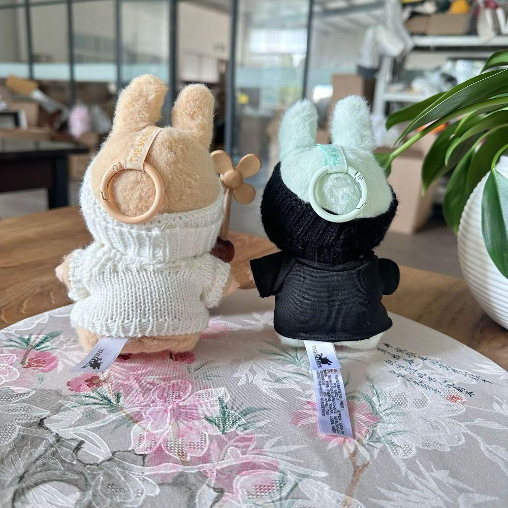 Pullover Sitzparty Labubu Puppenkleidung Hoodie Mini Baumwollpuppenkleidung Baby Anhänger