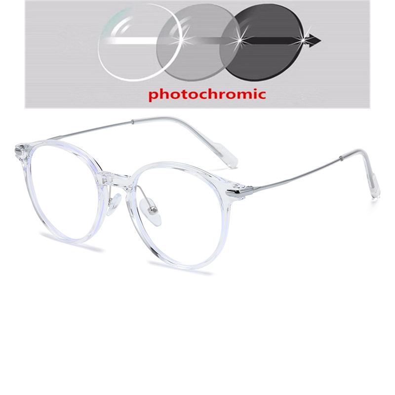 Black Gold Frame Anti Blue Rays Oval Prescription Glasses For The Nearsighted Women Men Myopia Spectacles 0 -0.5 -0.75 To -6.0
