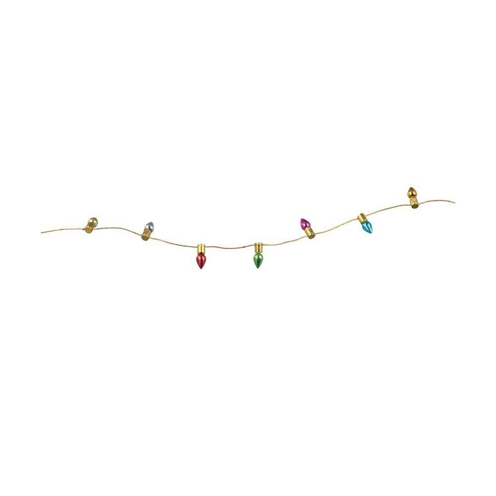 Colorful Fake Light String 5M Christmas Light Bulb Beads  Xmas Tree