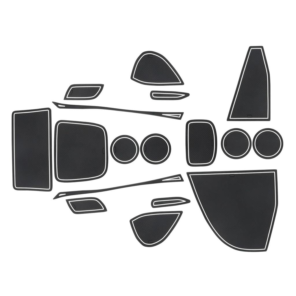 Ruiya und Neuer Toyota Yaris Cross 2024 Gummi Innenraum Gummi Yaris Cross Yaris Cross Innenraumtasche 17 Geräusch Maßgeschneiderte Teile [Für 2024.1 später] Rutschfest