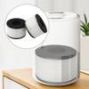 For Slevoo BS-03 True HEPA Replacement Filter 3-in-1 Air Purifier Part H13 Grade Carbon Pre-filter 2 Pack White Home Cleaning