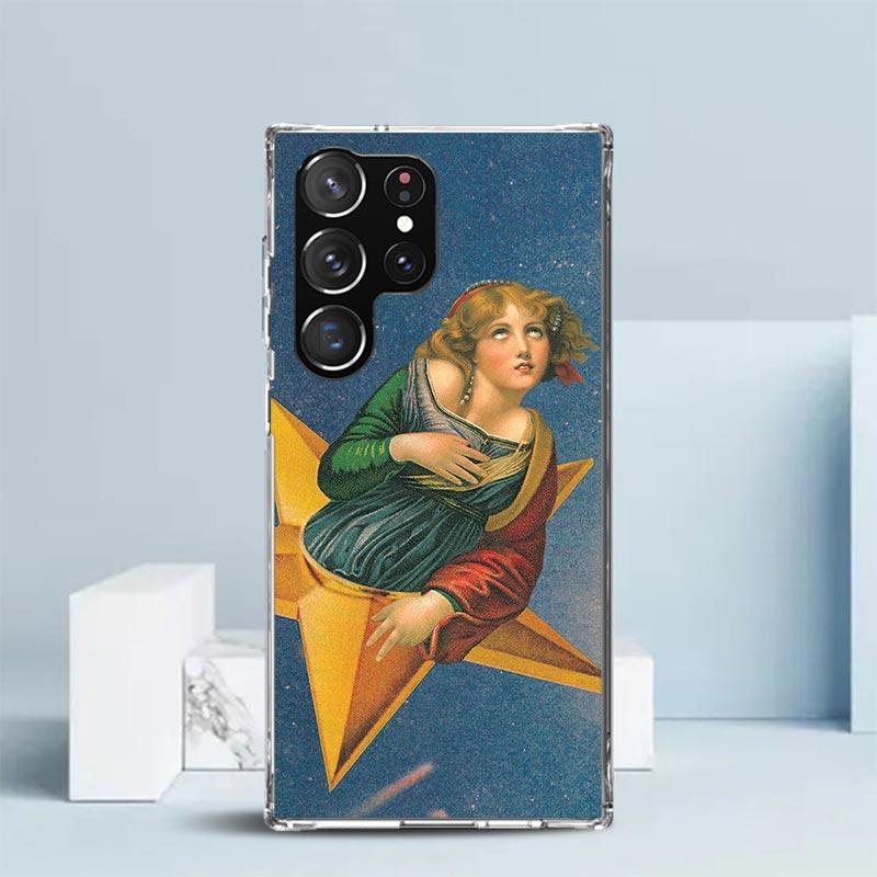 

Rock The Smashing Pumpkins Soft Cover for Samsung Galaxy S25 Edge S26 S24 S23 Ultra Phone Case S22 S21 Plus S20 FE Print Pattern Samsung S20 Plus