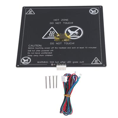 12V 1.2 Ohm  3D Printer Aluminum Plate with Hotbed Cable Heated Bed Printing Platform for A8 A6 A2