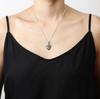Angel Heart Pendant Top, Silver, for Women and Men