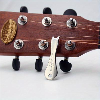 3Pcs Alloy Guitar String Peg Pulling Puller Bridge Pin Remover Tool for Acoustic Guitar Parts Accessories