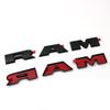 AAXZ1 Car Styling Door Side Fender Sticker Ram Letter Logo Emblem Cover for Dodge Ram 1500 2019 2020 2021 2022 Body Decals Accessories