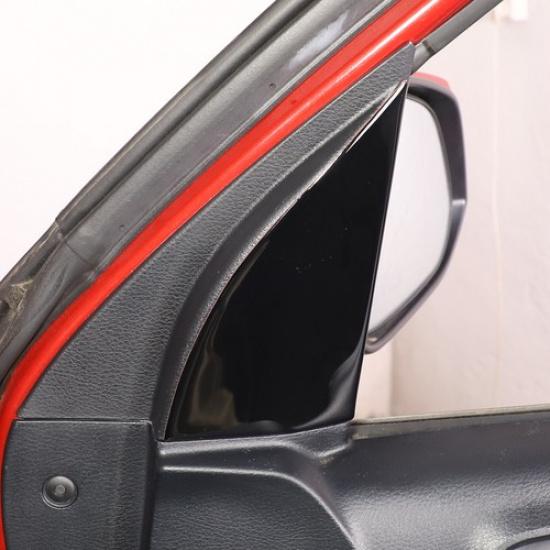 Glossy Piano Black Window Interior A-pillar Trim For Toyota Tacoma 2016-