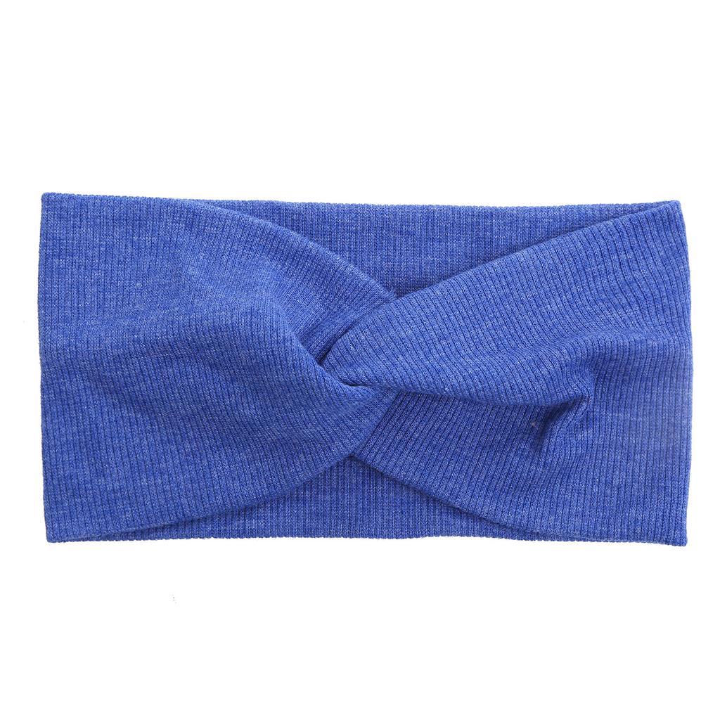 Thread elastic cotton front cross hair band Yoga headband makeup and wash headband