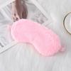 Personalized Rabbit Hair Eye Mask Custom Sleep Mask Plush Cute Bridesmaids Gift Sleep Masks Fur Cozy Bachelorette Gift
