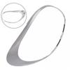 Headlight /Taillight Cover /Trim /Ring For Fiat 500L 2014 2015 2016 2017 2018 2019 2020 68235995AA 68235996AA Silver Chrome