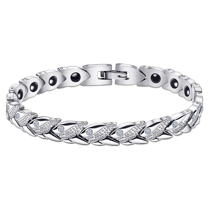 Exquisite Jewelry Titanium Steel Bracelet for Men Fish Shaped Chain Links Bracelet Fashion Charm Jewelry