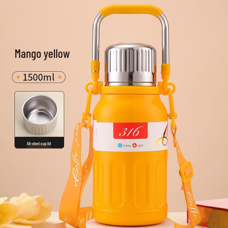 Shangqi Insulated Outdoor Sports Water Bottle with Strap