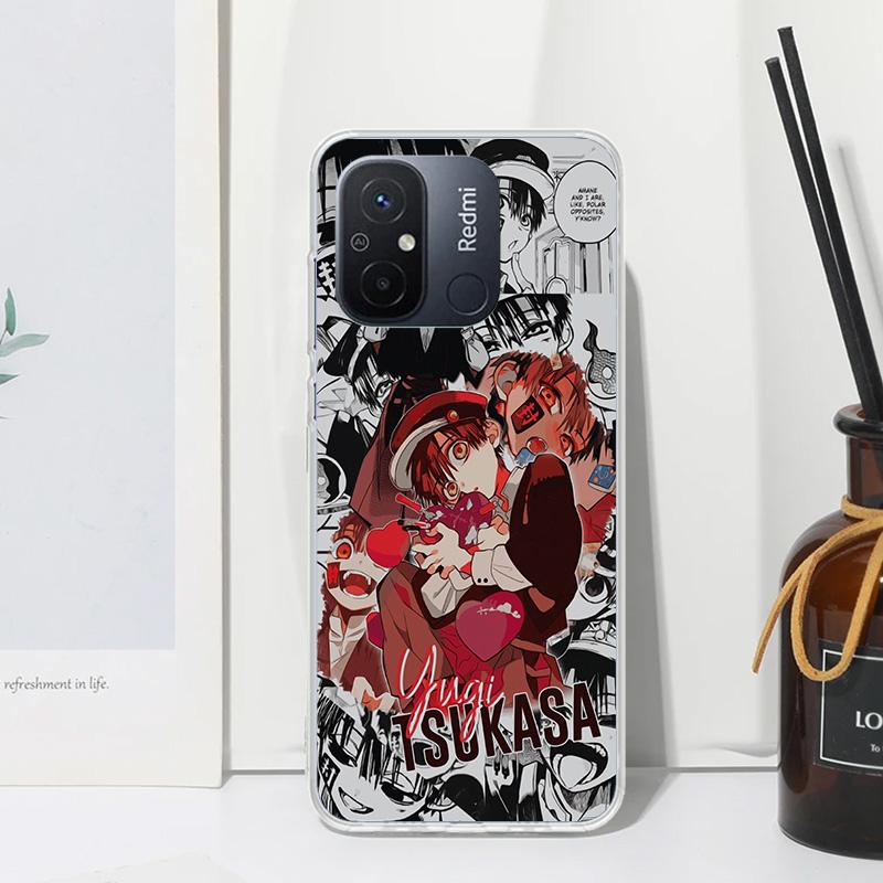 Anime Toilet Bound Hanako Kun Phone Case For Xiaomi Redmi 12C 12 10C 10A 10 9C 9A 9T 9 8A 8 7A 7 6A 6 Pro K70 K40 K20 Fundas Bac