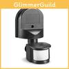 Motion Detection Sensor Wall Light With Base For Parking Garages And Hallways