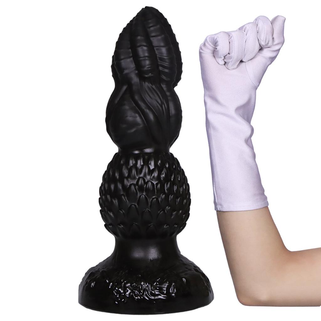 Extra Large PVC Soft Dildo Fisting Butt Plug Masturbator Anal Dilator Adult Sex Toy Big Dick Strap On Penis
