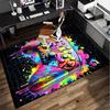 Neon Gaming Controller Office Rug Chair Mat, Game Carpet, Suitable for Front Door, Bedroom, Living Room, Desk, Holiday Gift