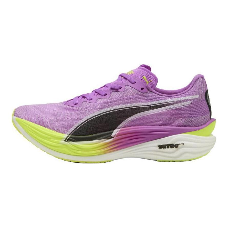 Puma Deviate Nitro Elite 3 Čistá purpurová Žluté varování Pánské tenisky Fialové 309809-04