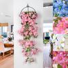 Winter Jasmine Artificial Fake Hanging Silk Flowers Vine Plant Home Garden Decor
