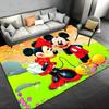 1pc Mickey and Minnie Date Rug Anti Slip, Non Shedding, Ideal for Living, Bedroom & Laundry Handcrafted Home Decor