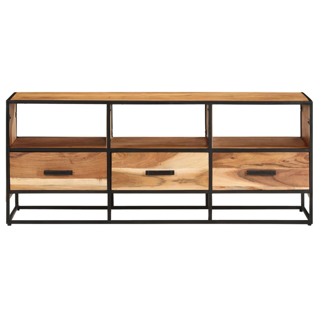 Vidaxl Szafka Pod Telewizor, 110X30X45 Cm, Lite Drewno Akacjowe
