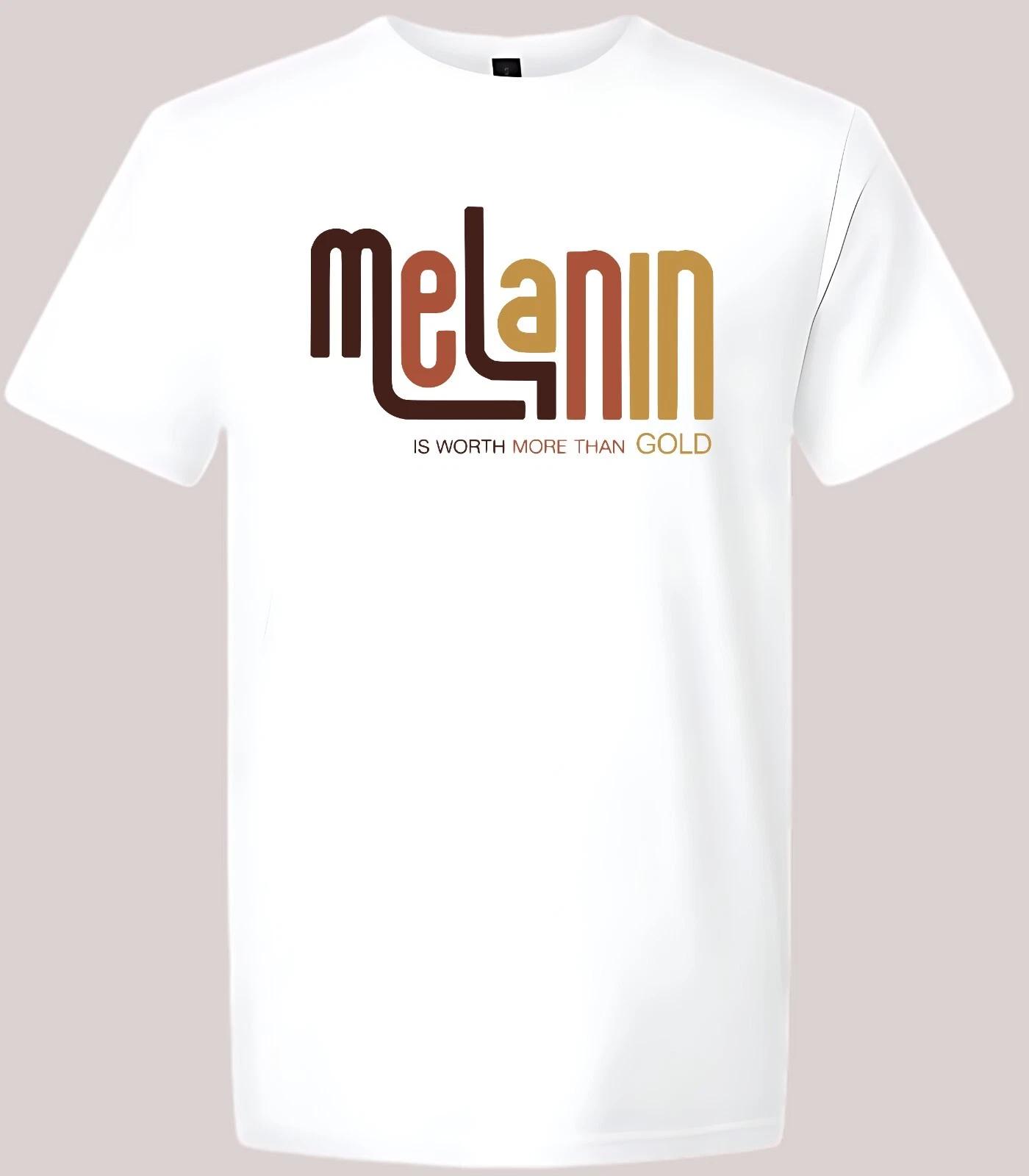 Melanin Black History Month African Pride T-Shirt Celebrate Juneteenth 2XL