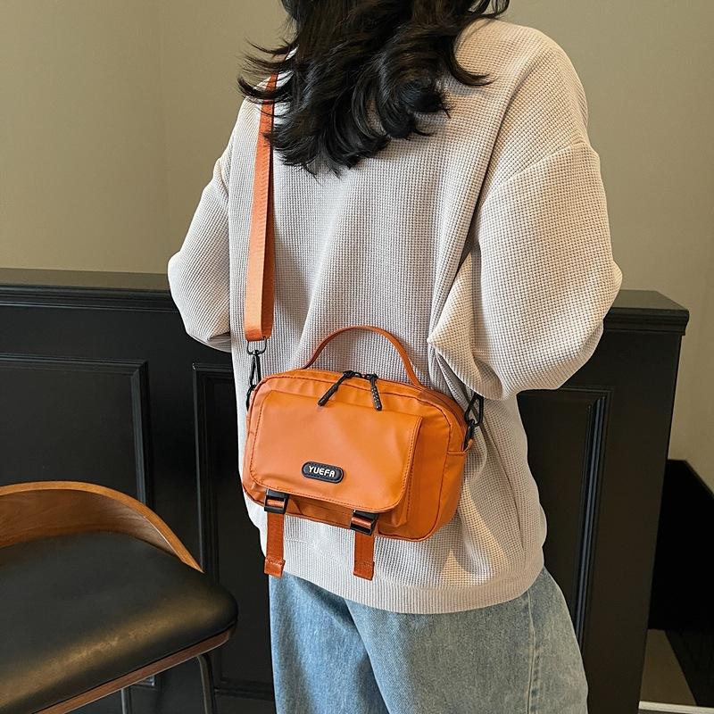 Single Shoulder Messenger Bag Large Capacity Small Square Bag Neutral Wind Messenger Bag Unisex Mobile Phone Bag Tide