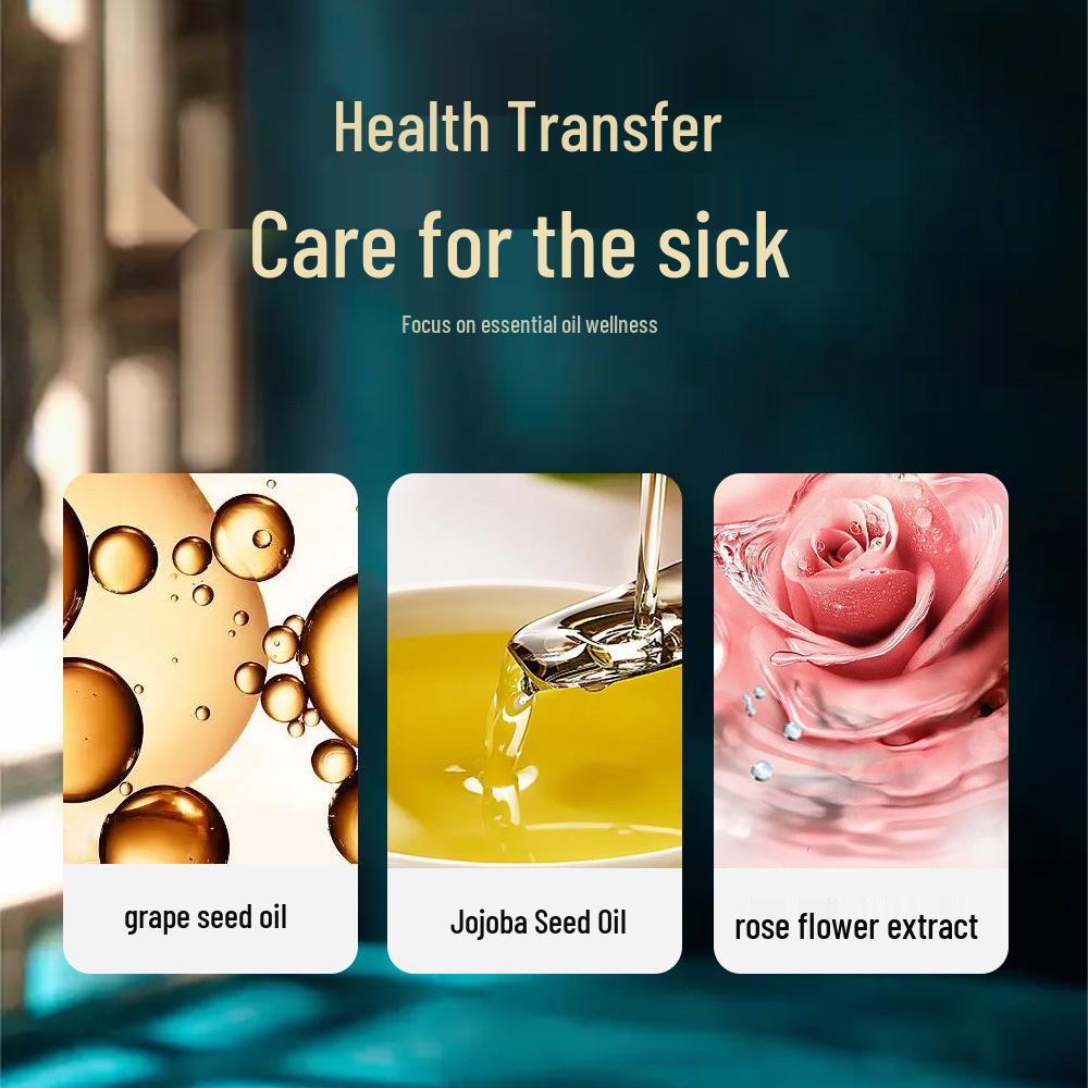 Rose Essential Oil for Foot Soak, Shoulder, Neck, Gua Sha, Back & Whole Body Massage - 30ml