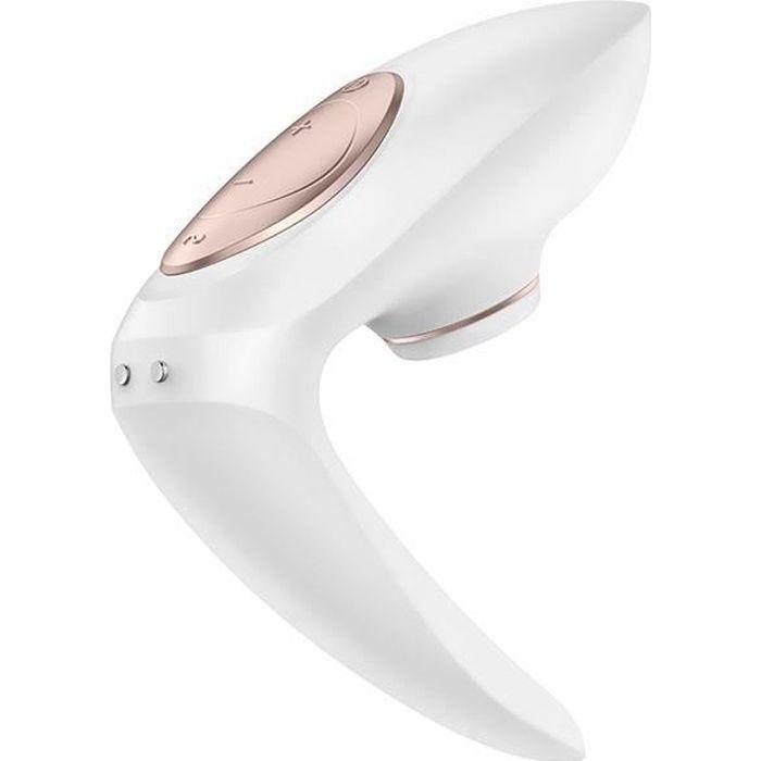 Stimulateur Clitoridien - Satisfyer - Pro 4 Couples - Vibrant - 10 modes de vibration - 11 programmes de succion