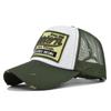 Cappellino da Baseball Estivo Primavera Uomo Donna Cappello da Sole per Sport all'Aperto Protezione Solare Cappello Hip Hop Rete Traspirante Regolabile Snapback