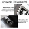 5Pcs/Set Car Wheel Tire Air Valve Caps with Keychain Auto Accessories For Tesla Model S Model X Model Y Cybertruck Model 3 Model Y