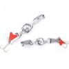 Puntos Rotating Zinc Alloy Spinner Hard Baits Fishing Lure Fish Tackle Tools Accessory