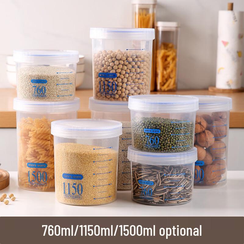 ZISIZ Plastic Sealed Food Storage Container