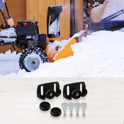 Snowblower Accessories Snowblower Skates Snowshoe With Rollers Black Color