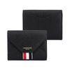 Thom Browne Pebble Grain Three Stripe Envelope Card Wallet Faw063a 00198 001